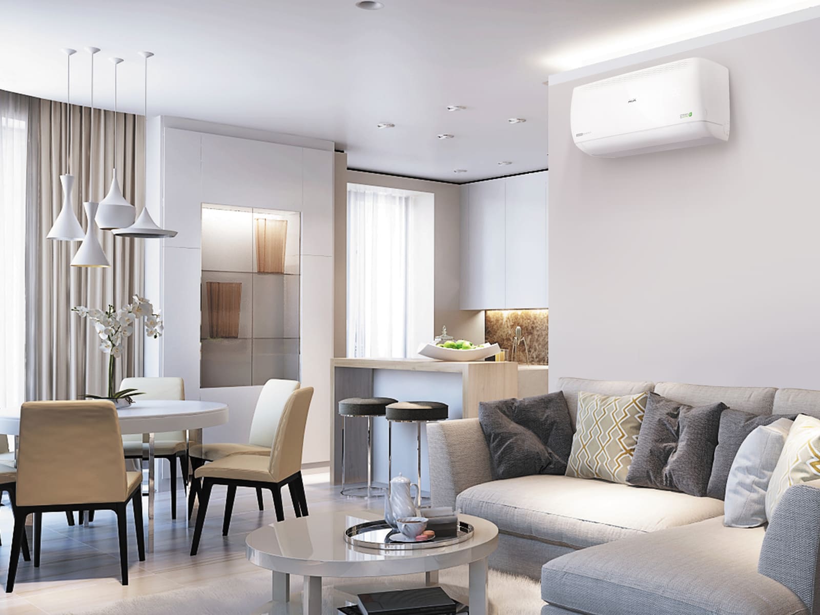 Настенный внутренний блок мульти сплит системы AUX AMWM-H09/4R2(J)