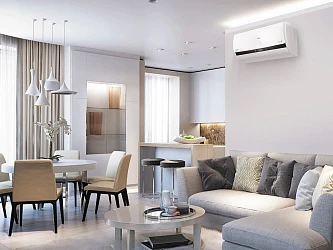 Настенный внутренний блок мульти сплит системы AUX AMWM-H09/4R1(L) (v2)