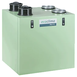 Вертикальная приточно-вытяжная установка с роторным рекуператором Ecoclima Pro Vent ECT PV-R 2950-E7.5-L-5